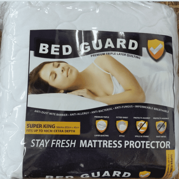 Bed Guard Premium Quilted Mattress Protector Beds 4 U