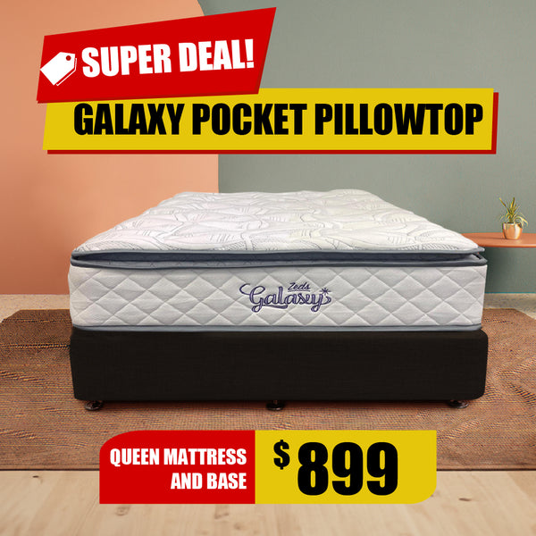 Galaxy Pocket Pillowtop - BEDS4U
