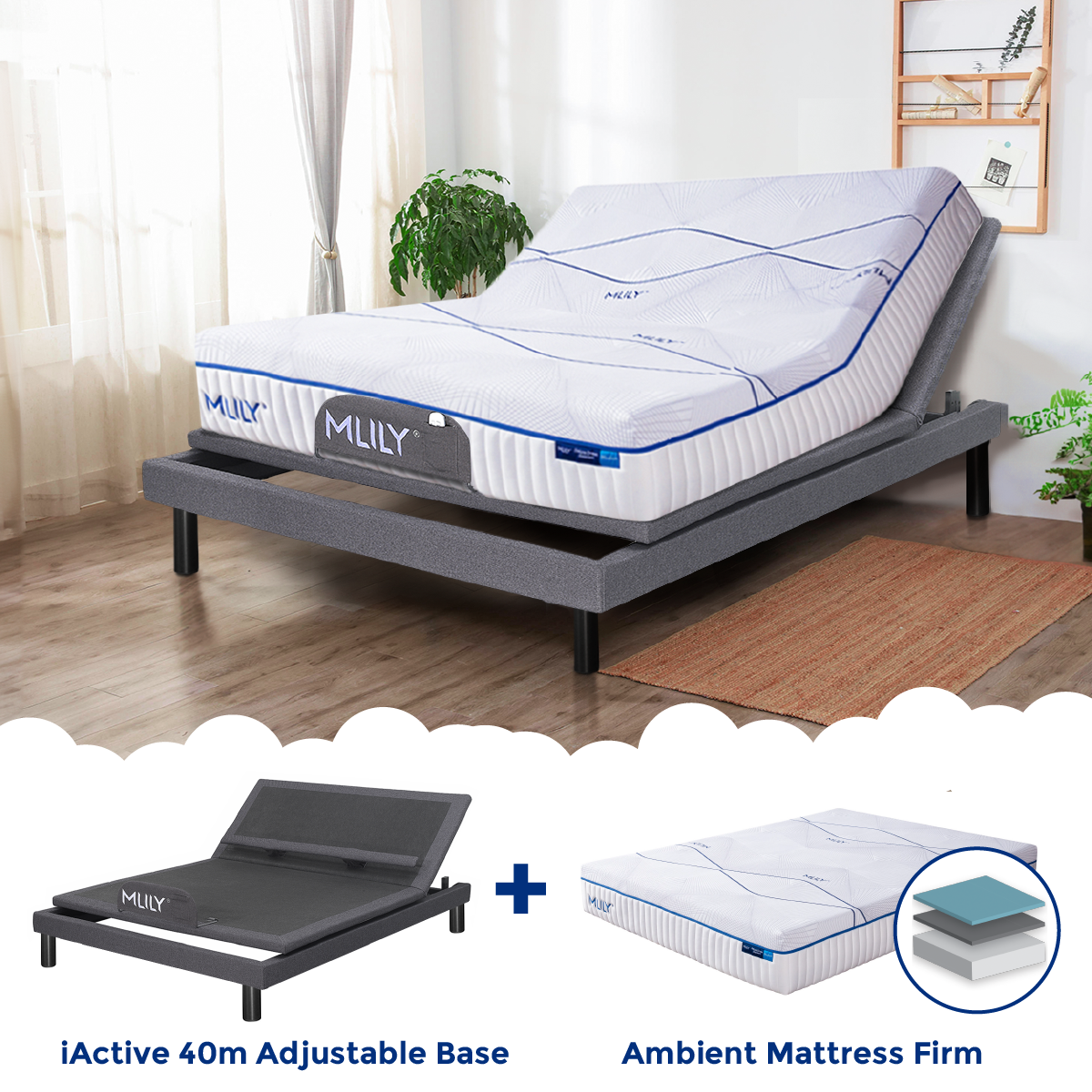 iActive 40M + Ambient Mattress