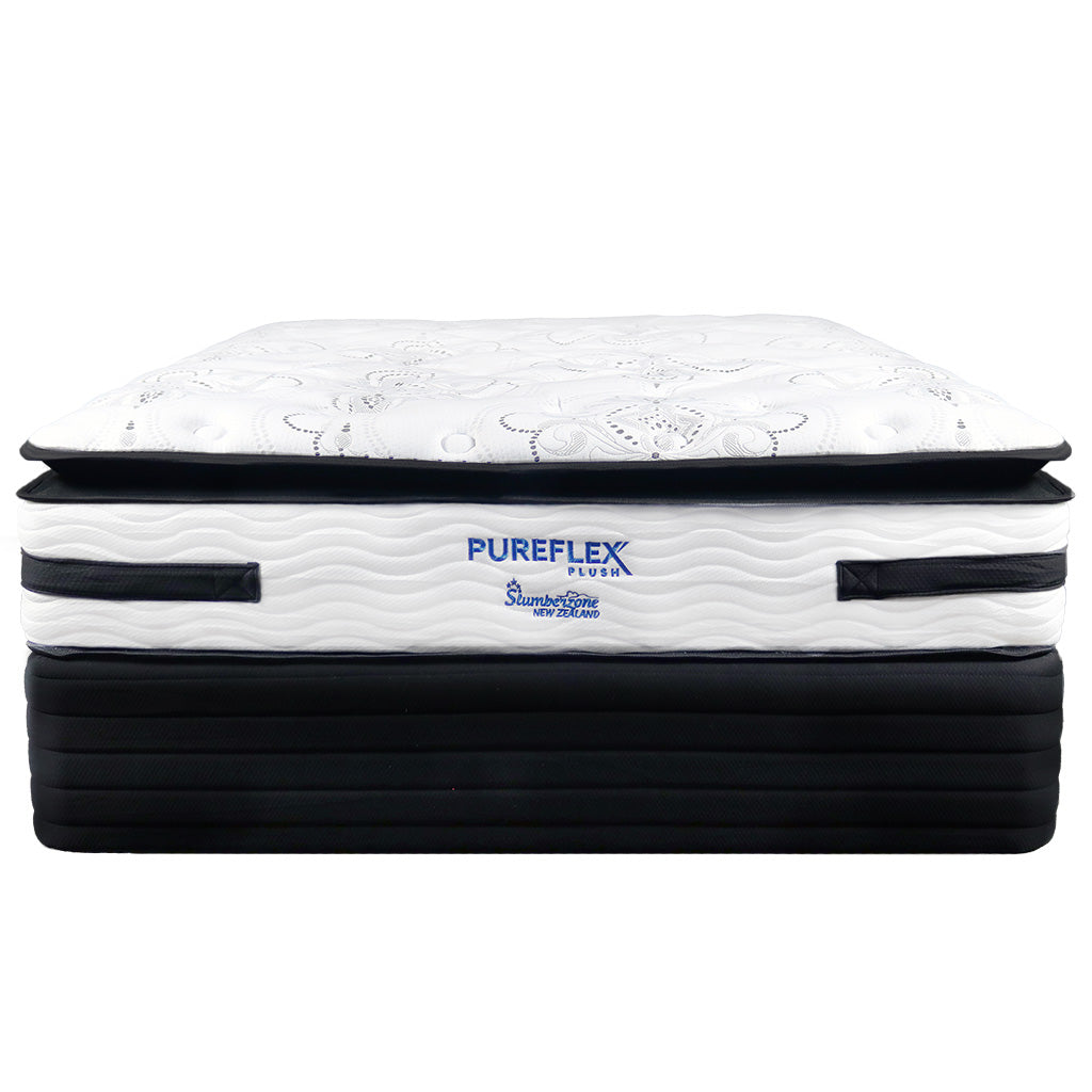 pureflex plush queen mattress & base