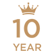 10 Year Warranty