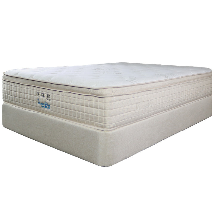 Evoke lux medium feel bed by slumberzone