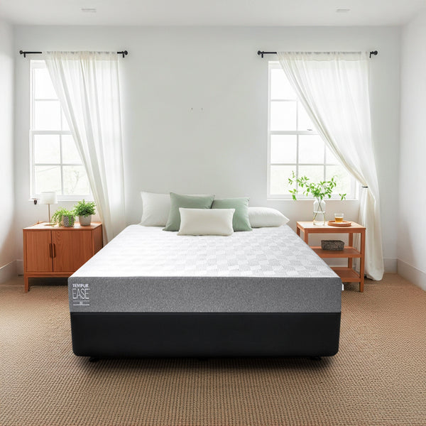 Tempur Ease Medium Queen Mattress & Base
