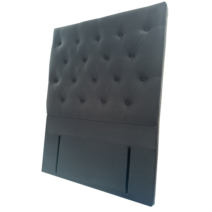 Windsor Black Headboard - BEDS4U