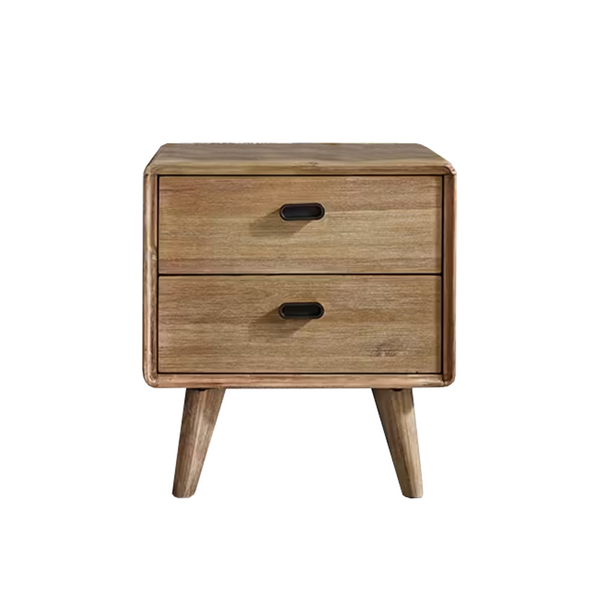 Oakmont 2 Drawer Bedside Table - BEDS4U