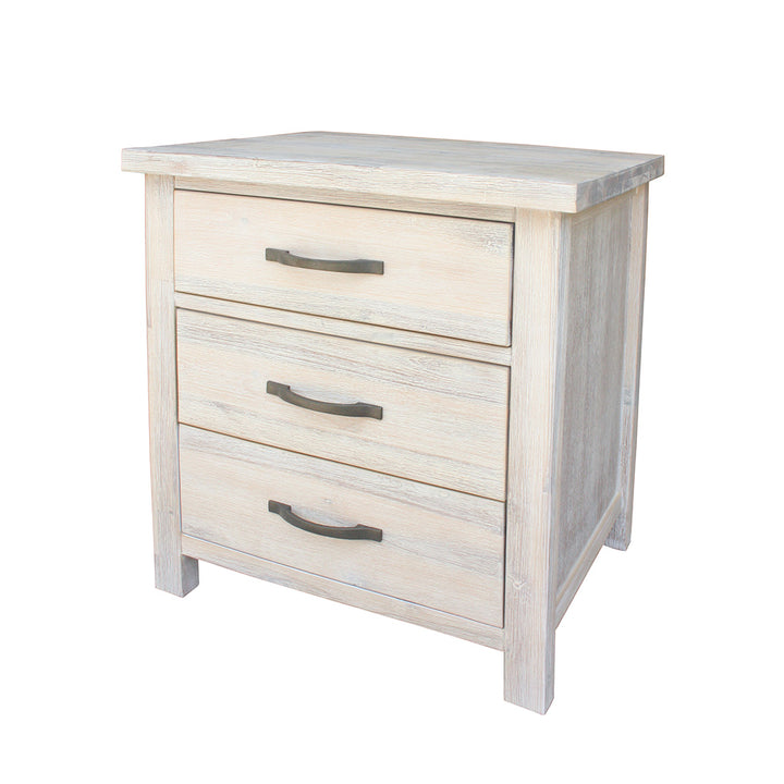  Eye Ball 3 Drawer Bedside - BEDS4U