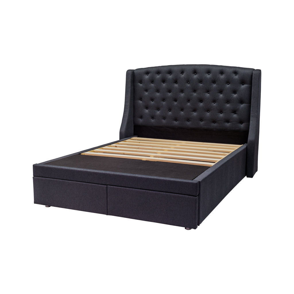 Romeo Upholstered Bed - Beds 4 U