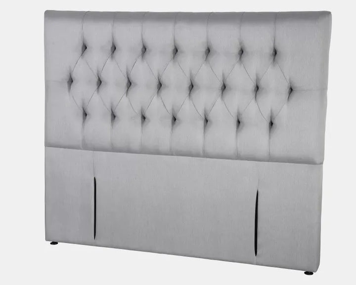 Preston steel colour headboard