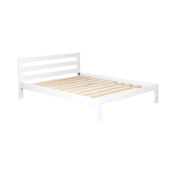 Leo White Bed Frame - Beds 4 U