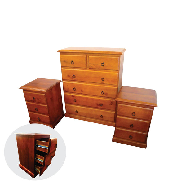 Talia Tallboy & Bedside Combo - Beds 4 U